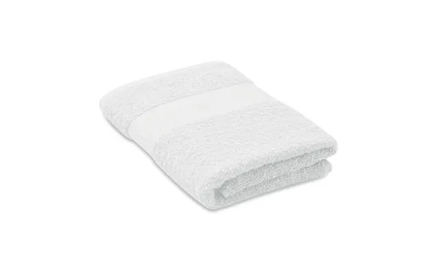 Promotional Towel Organic 50x30cm White Branded With Your Logo product image
