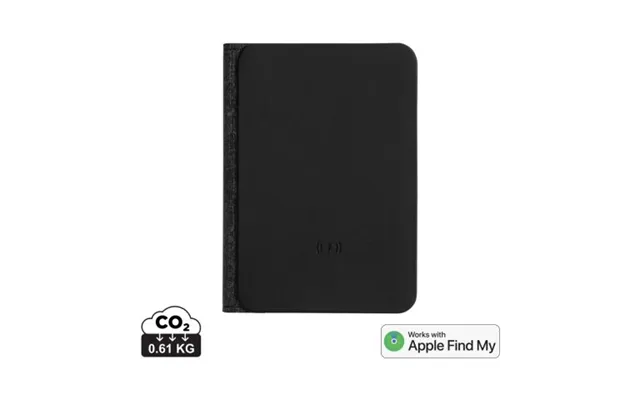 Promotional Trackmate Rcs Rpolyester Passport Holder Worldwide Locating Black Branded With Your Logo