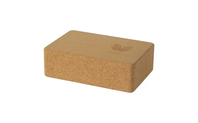 Promotional Trikona Cork Yoga Brick Natural Branded With Your Logo product image