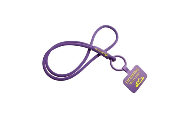 Promotional Tubyard Lanyard Phone Holder With Elastic Tube Purple Custom Branded Merch With Logo For Bulk Corporate Gift