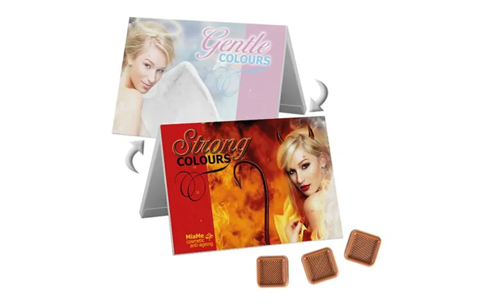 Promotional Turn-around Advent Calendar White Branded With Your Logo