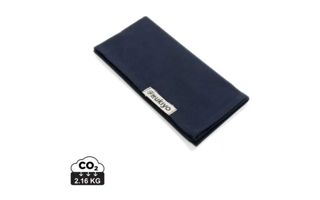 Promotional Ukiyo Aware 180gr Rcotton Table Napkins 4pcs Set Navy Branded With Your Logo product image