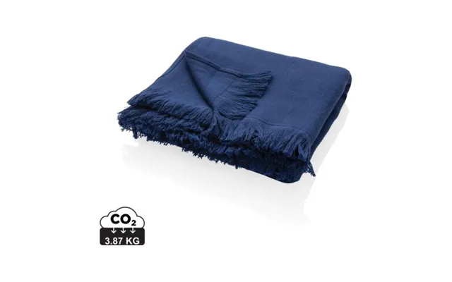 Promotional Ukiyo Keiko Aware Solid Hammam Towel 100x180cm Navy Branded With Your Logo product image