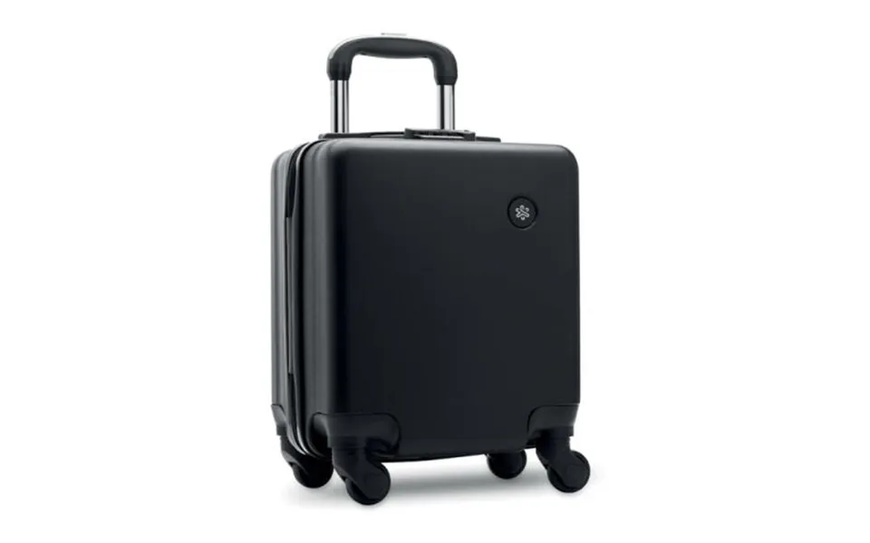 Promotional Underseat Luggage Trolley Black Branded With Your Logo