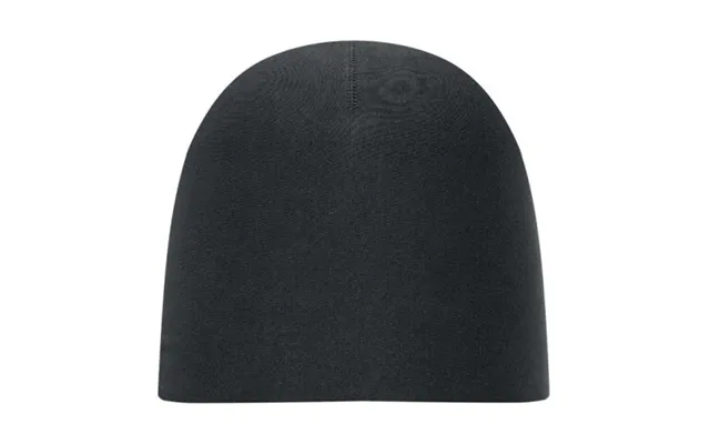 Promotional Unisex Beanie In Cotton Black Branded With Your Logo