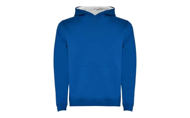 Promotional Urban Kids Hoodie Royal Blue-white Branded With Your Logo