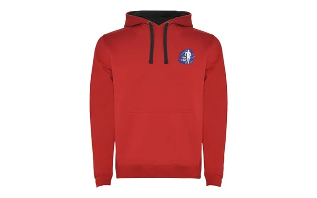 Promotional Urban Men's Hoodie Red-solid Black Branded With Your Logo product image