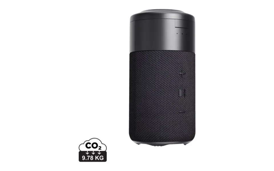 Promotional Urban Vitamin Anaheim Rcs Recycled 10w Speaker 15w Charger Black Branded With Your Logo