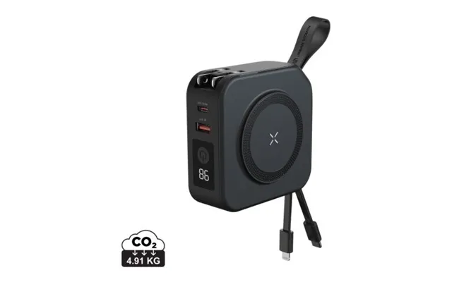 Promotional Urban Vitamin Saratoga 5 In 1 Universal Charger Black Branded With Your Logo