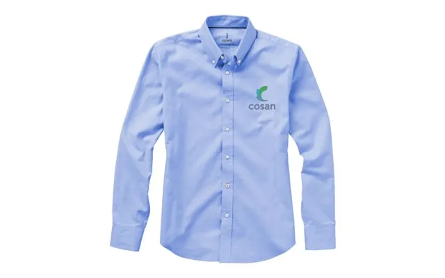 Promotional Vaillant Long Sleeve Men's Oxford Shirt Light Blue Branded With Your Logo