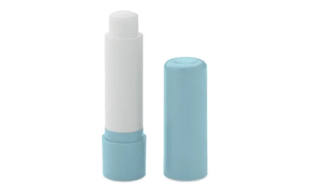 Promotional Vegan Lip Balm In Recycled Abs Heaven Blue Branded With Your Logo