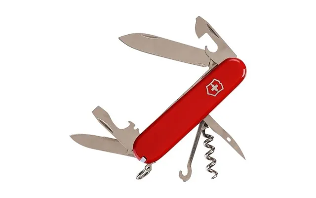 Promotional Victorinox Pocket Knife Swiss Army Climber Red Custom Branded Merch With Logo For Bulk Corporate Gifts
