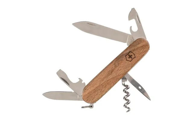 Promotional Victorinox Pocket Knife Swiss Army Spartan Wood Wood Custom Branded Merch With Logo For Bulk Corporate Gifts