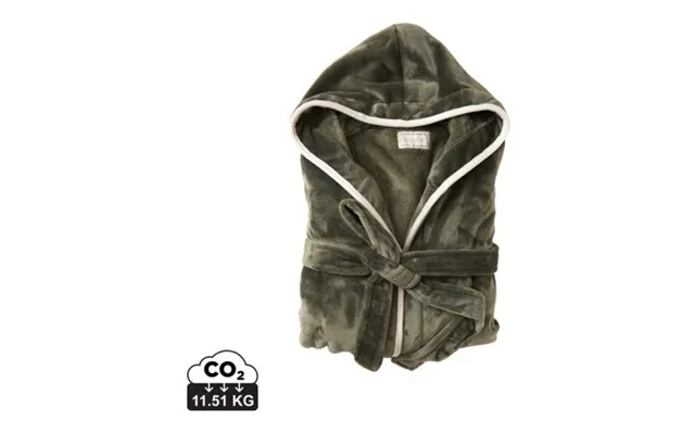 Promotional Vinga Louis Luxury Plush Grs Rpet Robe Size S-m Green Custom Branded Merch With Logo For Bulk Corporate Gift product image