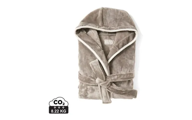 Promotional Vinga Louis Luxury Plush Rpet Robe Size L-xl Grey Branded With Your Logo product image