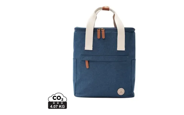 Promotional Vinga Rpet Sortino Trail Cooler Backpack Blue Branded With Your Logo
