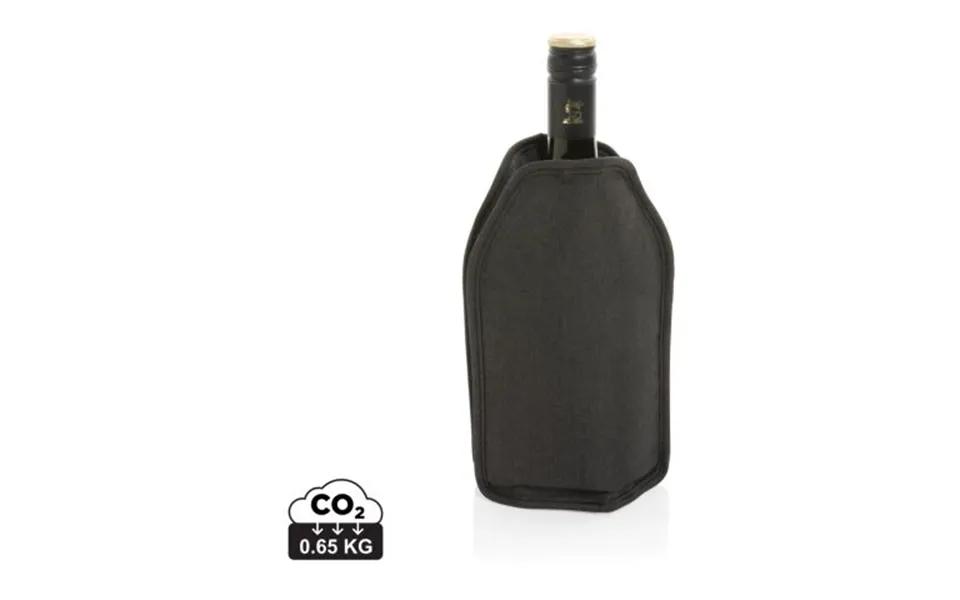Promotional Vino Aware Rpet Wine Cooler Sleeve Black Branded With Your Logo