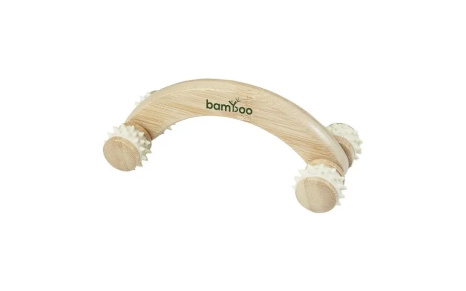 Promotional Volu Bamboo Massager Natural Branded With Your Logo