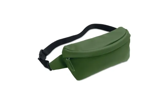 Promotional Waist Pack In 600d Rpet Dark Green Branded With Your Logo