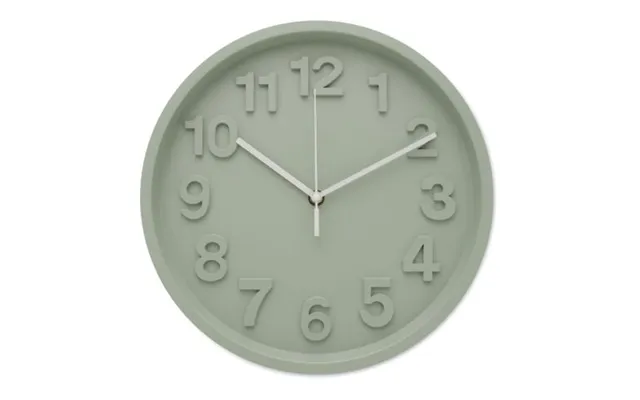 Promotional Wall Clock In Pp Mint Green Custom Branded Merch With Logo For Bulk Corporate Gifts