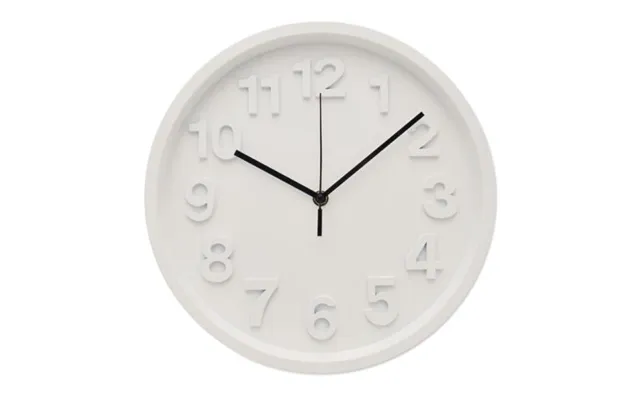 Promotional Wall Clock In Pp White Custom Branded Merch With Logo For Bulk Corporate Gifts