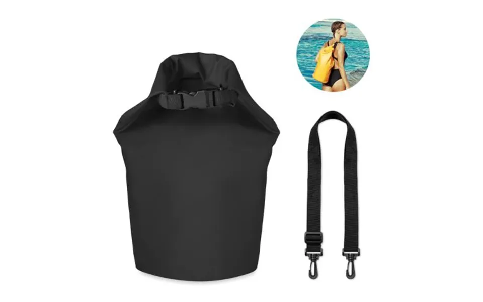 Promotional Waterproof Bag Pvc 10l Black Branded With Your Logo