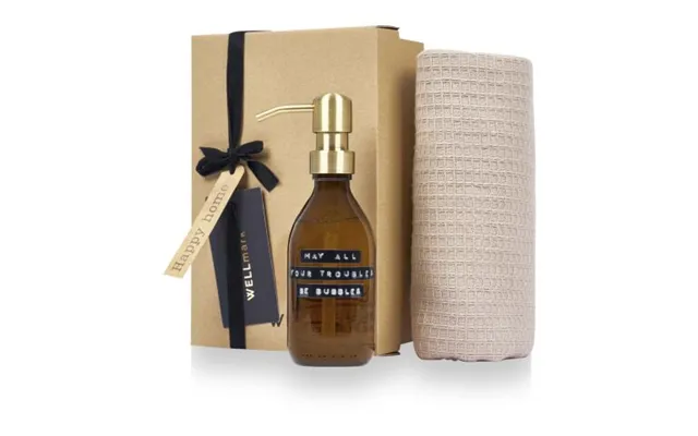 Promotional Wellmark Happy Home Gift Box Amber Heather Not Available Custom Branded Merch With Logo For Bulk Corporate G