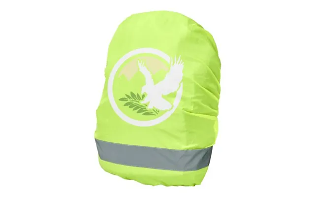 Promotional William Reflective And Waterproof Bag Cover Neon Yellow Branded With Your Logo