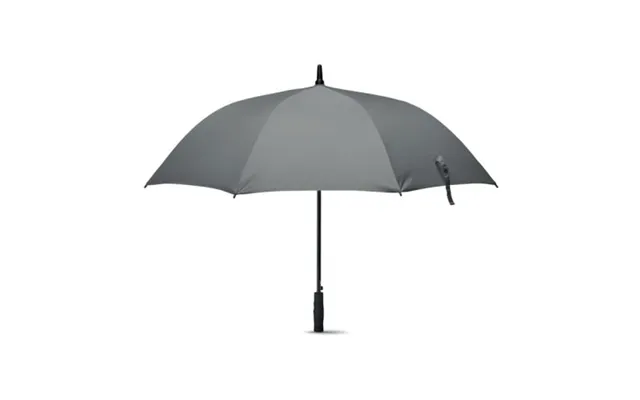 Promotional Windproof Umbrella 27 Inch Grey Branded With Your Logo