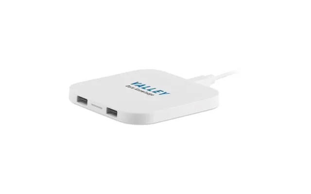 Promotional Wireless Charging Pad 5w White Custom Branded Merch With Logo For Bulk Corporate Gifts