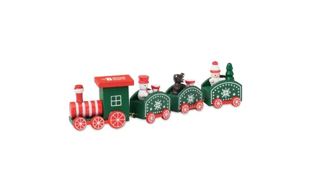 Promotional Wooden Christmas Train Mixed Custom Branded Merch With Logo For Bulk Corporate Gifts