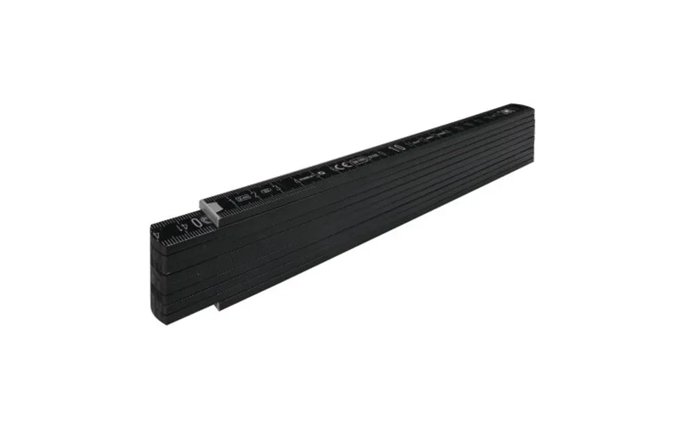 Promotional Wooden Stabila Foldable Ruler Gloria Black Branded With Your Logo