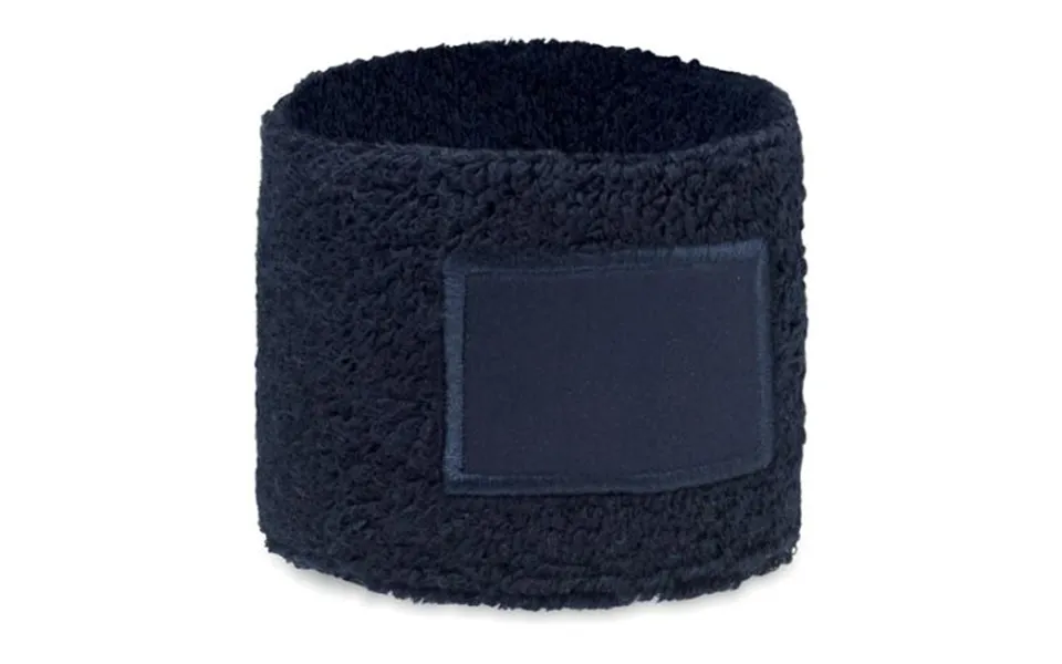 Promotional Wristband In Polycotton Navy Blue Branded With Your Logo