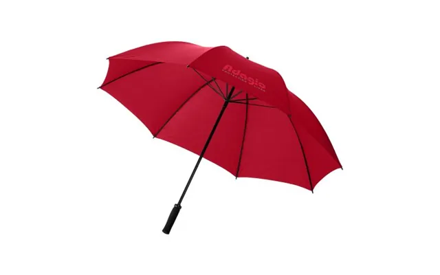 Promotional Yfke 30 Golf Umbrella With Eva Handle Red Branded With Your Logo