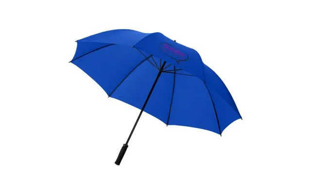 Promotional Yfke 30 Golf Umbrella With Eva Handle Royal Blue Branded With Your Logo
