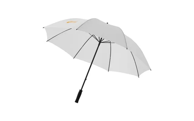 Promotional Yfke 30 Golf Umbrella With Eva Handle White Branded With Your Logo