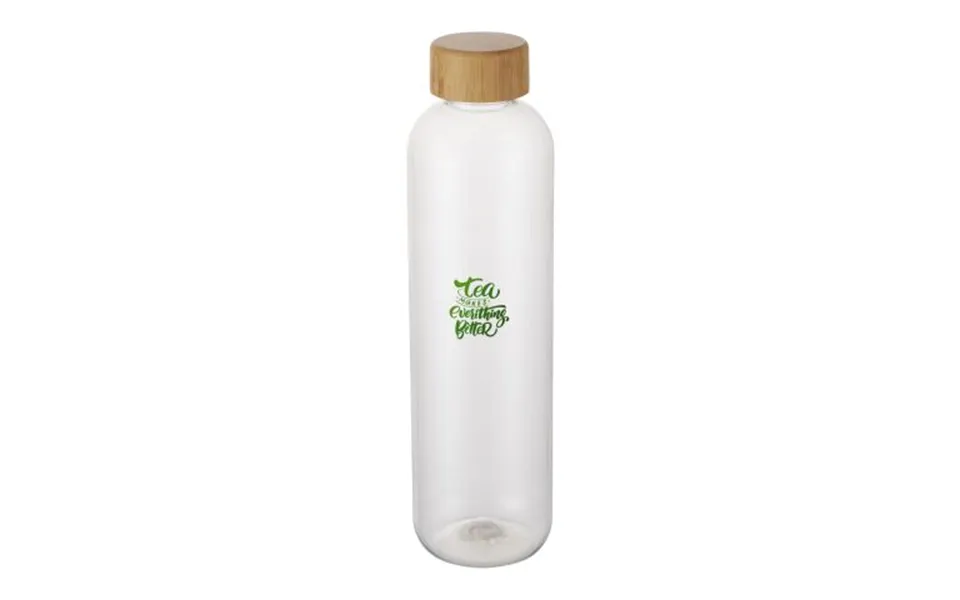 Promotional Ziggs 1000 Ml Recycled Plastic Water Bottle White Branded With Your Logo