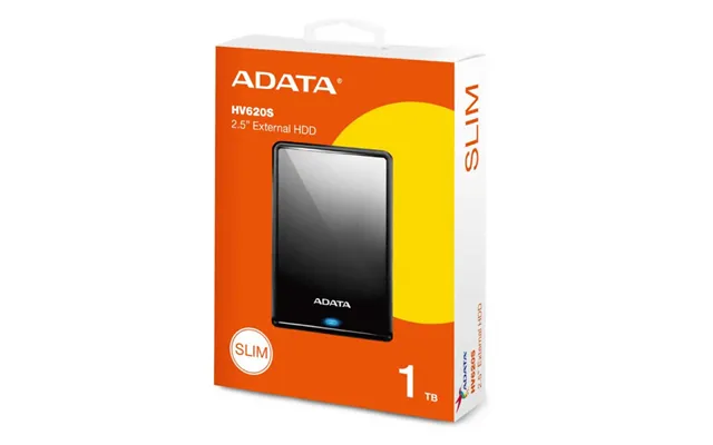 Adata Hv620s 1tb Usb 3.1 2.5 Inch Portable External Hard Drive - Black