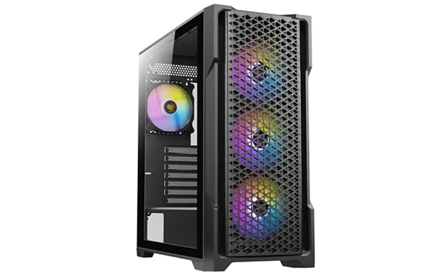 Antec Ax90 Atx Mid Tower Tempered Glass Gaming Case Atx - Black