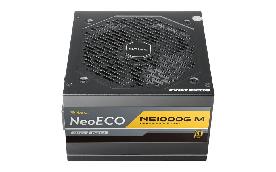 Antec Neoeco 1000w Psu Pcie 5.0 Atx3.0 Ready Modular 80plus Gold Power Supply