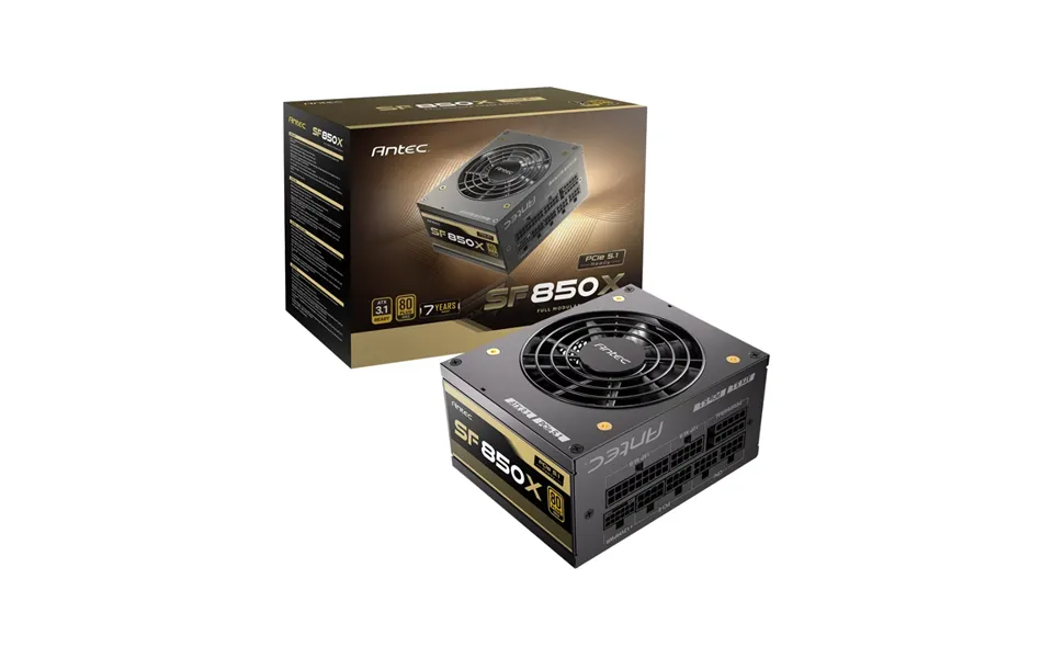 Antec Sf850x 80plus Gold Atx 3.1 850w Psu Full Modular Sfx Power Supply