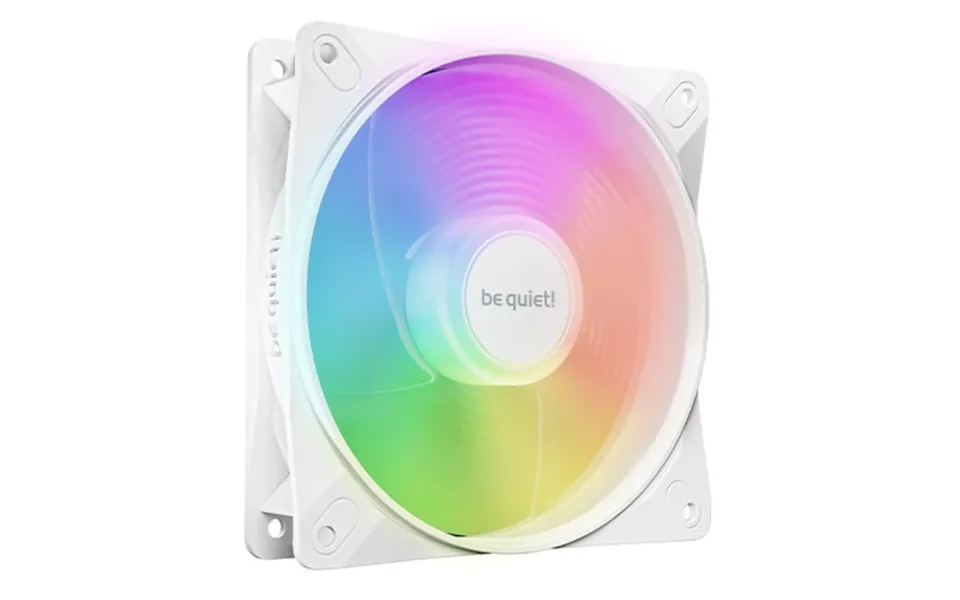 Be Quiet Bl133 Light Wings Lx 12cm Pwm Reverse Blade Argb Case Fan White