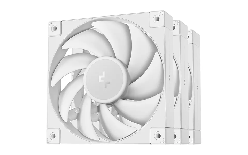 Deepcool Fd12 120mm Pwm Case Fan - White