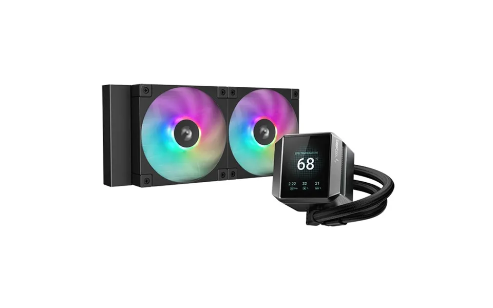 Deepcool Mystique 240 Argb Aio Cpu Cooler - 240mm Radiator