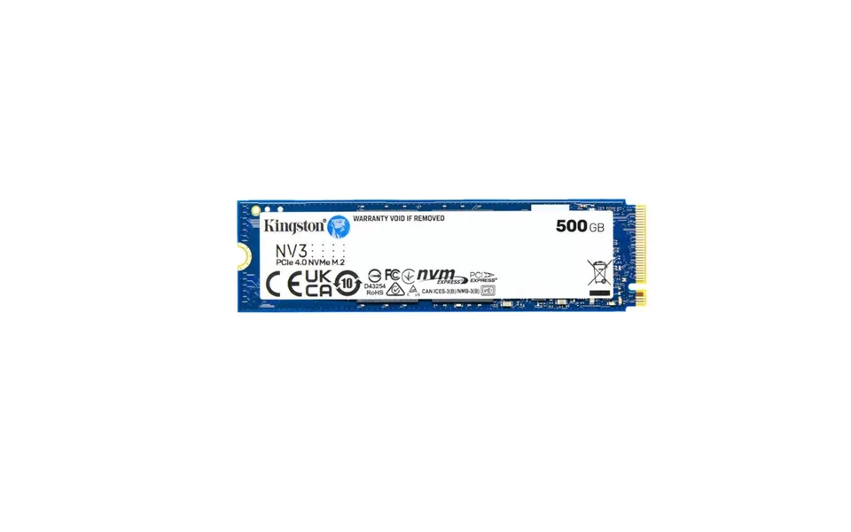 Kingston Nv3 500gb Ssd M.2 Pcie Gen4 Solid State Drive - 6000mbs 2200mbs