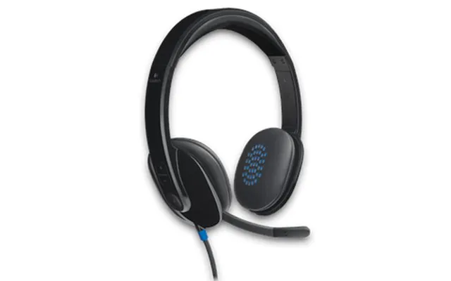 Logitech H540 Usb Headset Noise Cancelling Mic - On Ear Controls Padded