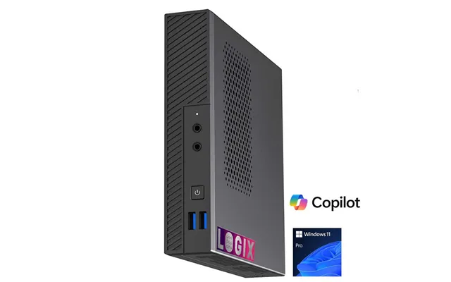 Logix 1l Mini Business Pc Intel I5 10-core 16gb Ram 500gb Ssd Win 11 Pro