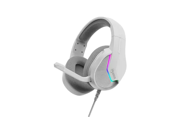 Marvo Scorpion H8618 Tactic 40 Usb 2.0 Wired Gaming Rgb Headset White