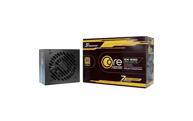 Seasonic Core Gx 650w Psu - Atx 3.1 Modular Power Supply 80 Plus Gold