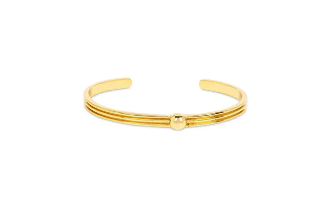 Athena Plain Gold Cuff Bracelet